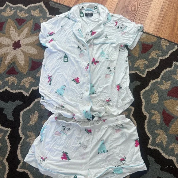 kate spade bridal wedding Pajamas Short set. - Picture 4 of 6